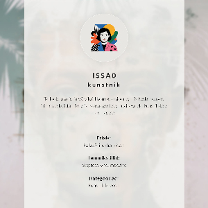 Poster Surrealist man