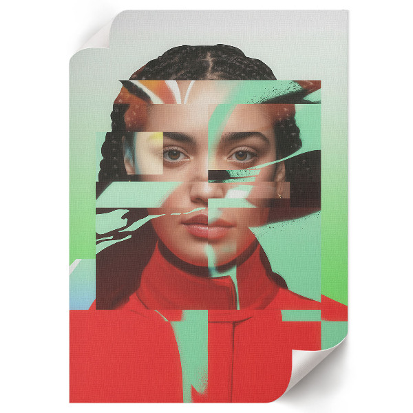 Modern portrait wall art