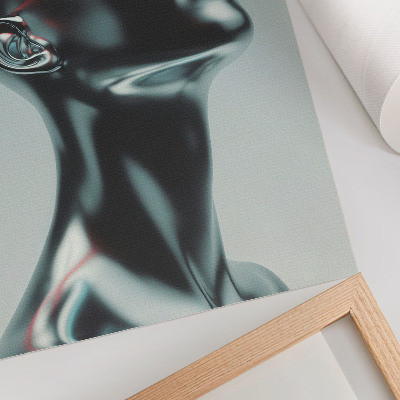 Art print Modern sculpture