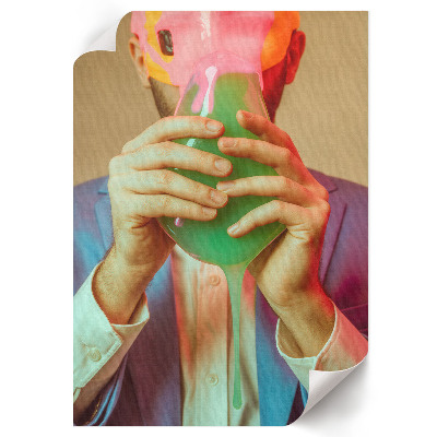 Poster Surrealist portrait