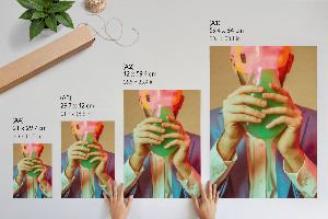 Poster Surrealist portrait