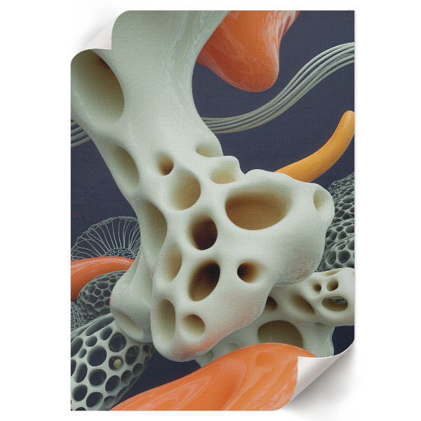 Poster Futuristic abstraction