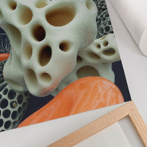 Poster Futuristic abstraction