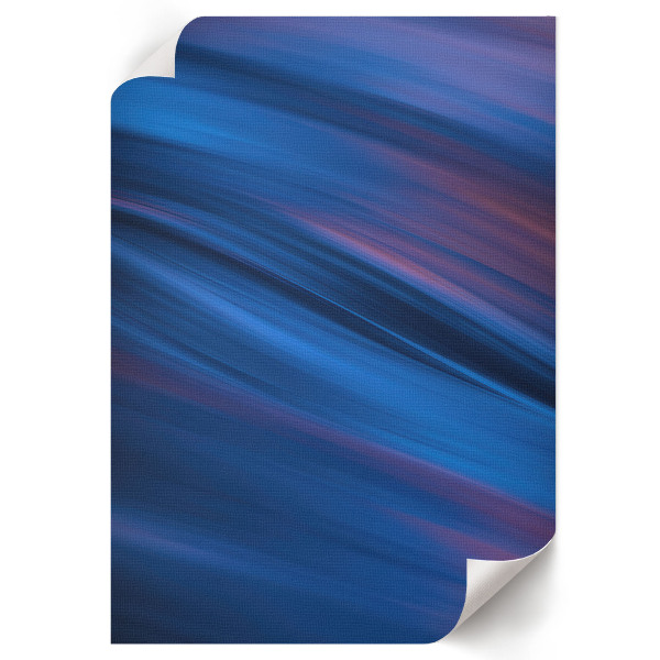 Wall art Colorful waves