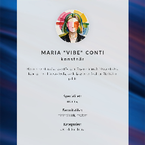 Wall print Colorful waves