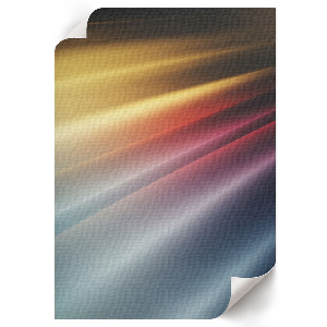 Art print with colored lines
