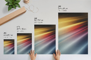 Art print Colored lines