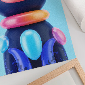 Poster Futuristic cat