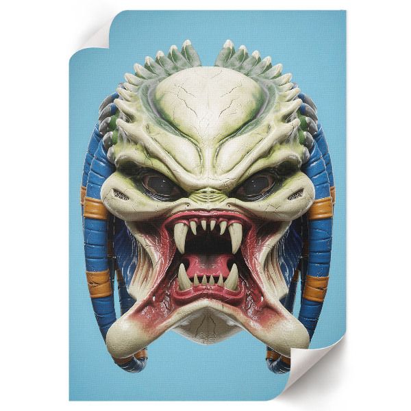 Alien mask poster