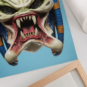 Alien mask poster