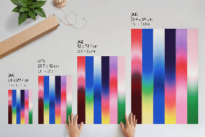 Wall art Rainbow abstraction