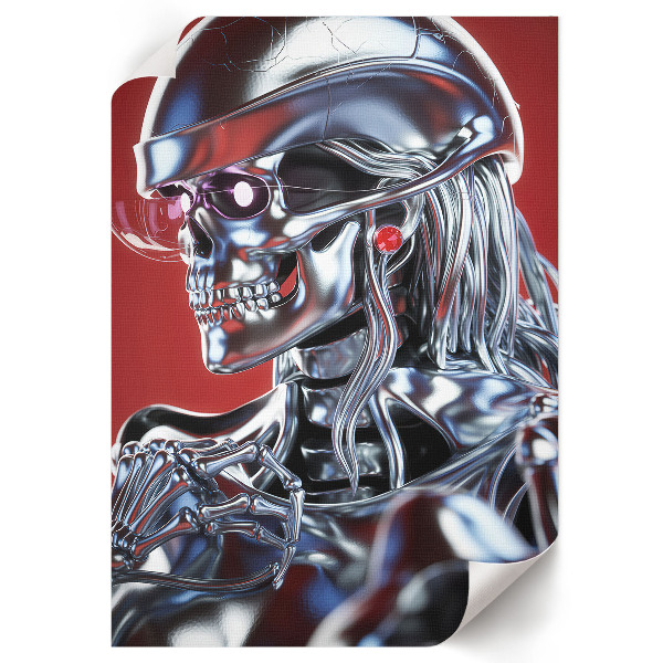 Decorative poster titled "Robotic Vision"