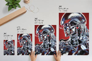 Decorative poster Robotic vision