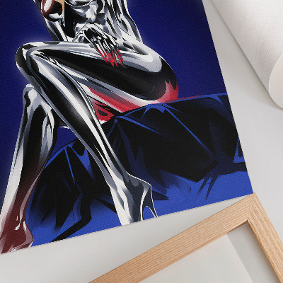 Wall art Futuristic figure