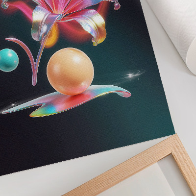 Poster Neon lily