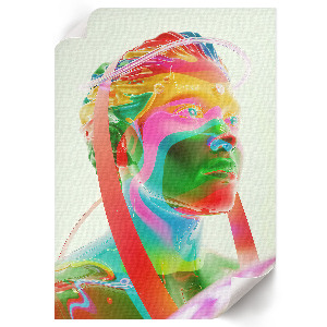 Wall print titled 