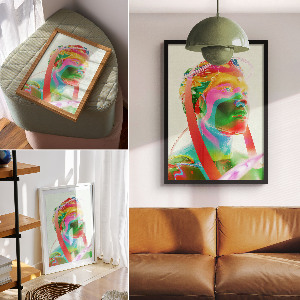 Wall print Colorful dream