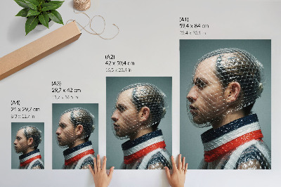 Poster Futuristic portrait