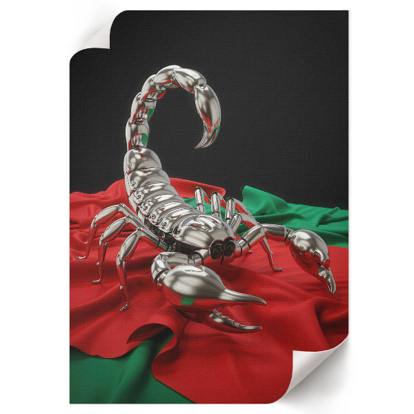 Art print Mechanical Scorpion