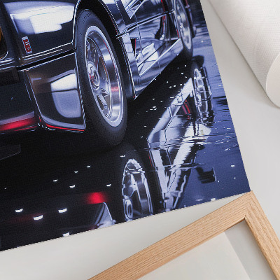 Decorative poster Night driving