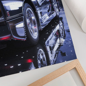 Decorative poster Night driving