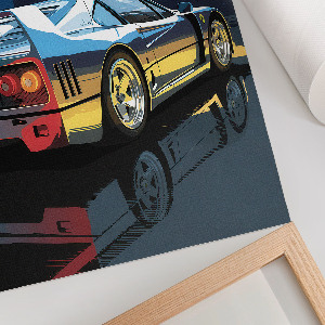 Poster Motoring at night