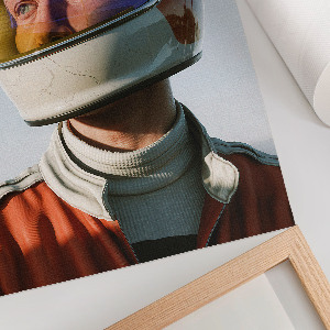 Wall art A look into space