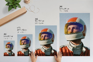 Wall art A look into space