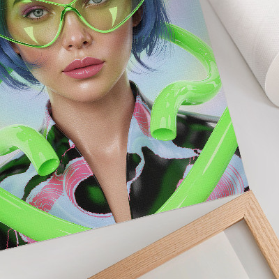Wall print Futuristic portrait