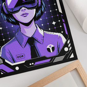 Poster Futuristic vision