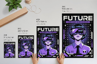 Poster Futuristic vision