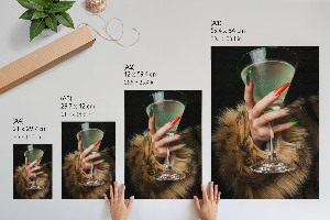 Vintage luxury poster