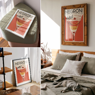 Poster Vintage cocktail