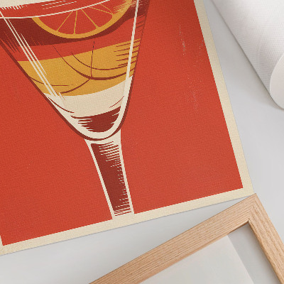 Poster Vintage cocktail