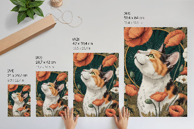 Wall art Cat magic