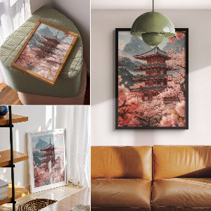 Art print The beauty of Japan