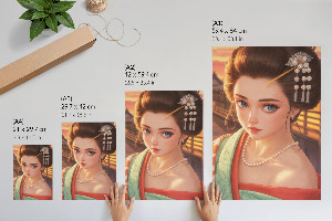 Japanese art poster