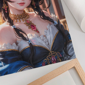 Fairytale illustration wall print