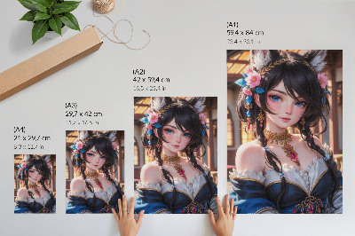 Wall print Fairytale illustration