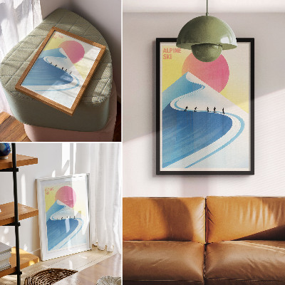 Decorative poster Mountain poster