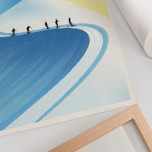 Decorative poster Mountain poster