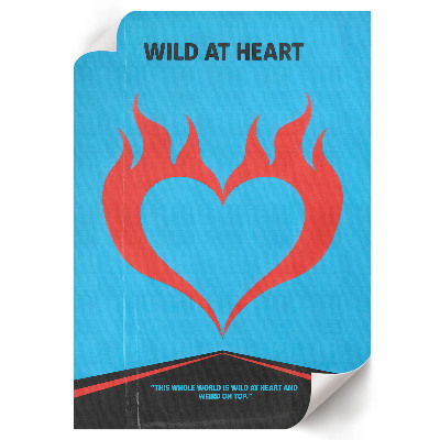Poster Flaming Heart