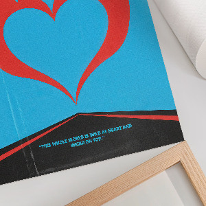 Poster Flaming Heart