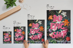 Wall art To epix shit, flowers