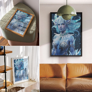 Art print Ice Queen