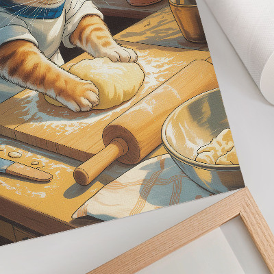 Wall art Chef Cat