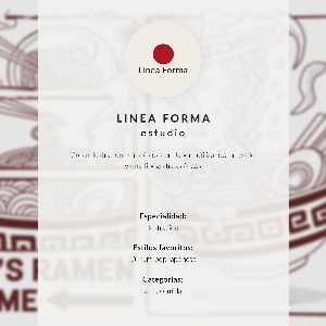 Art print Kitten and ramen