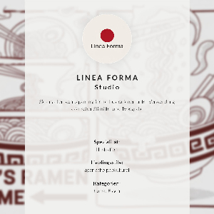 Decorative poster Ramen and cat