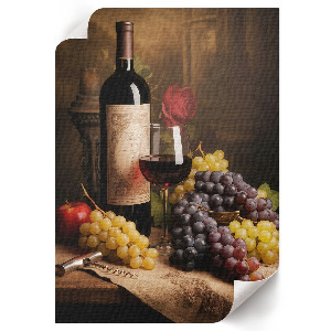 Art print depicting a still life