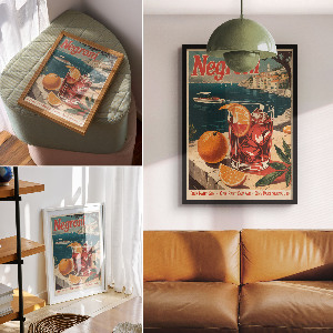 Poster Negroni poster